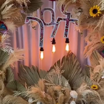 Habesha event decor