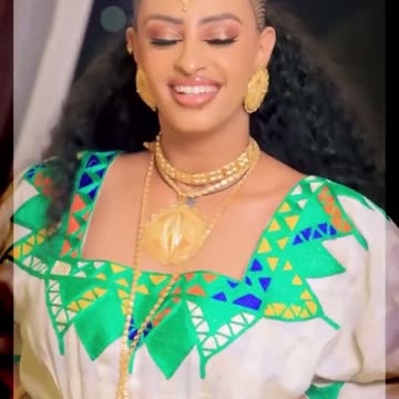 Habesha bridal look